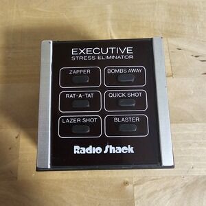 Vintage 1980's Executive Stress Eliminator Radio Shack 6 Sound Effects  60-2214